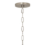 Robert Abbey Cristallo 41" Wide Nickel and Smoke Crystal Chandelier
