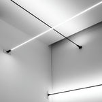 Rotatable Skyline Linear LED Lights Slim Steel Line Ceiling Light