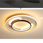 Circle Modern Bedroom Flush Mount Lighting LED Ceiling Lights