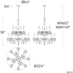 Schonbek San Marco S8612 Chandelier