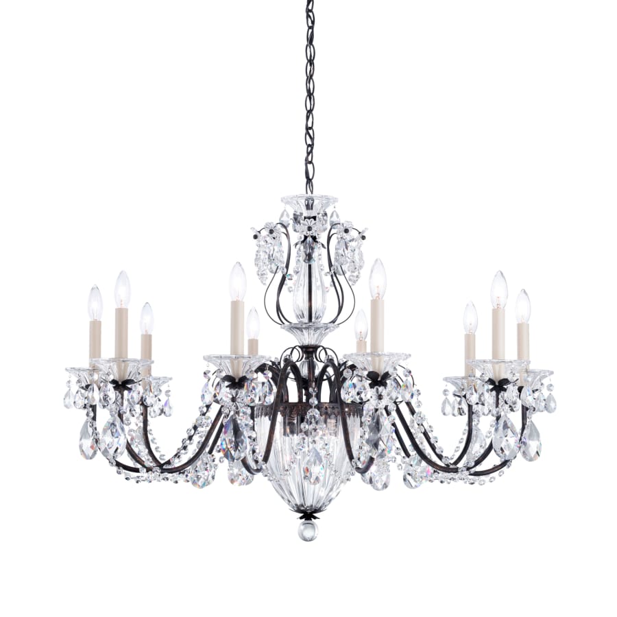 Bagatelle 10 Light 35" Wide Crystal Chandelier with Swarovski Crystals