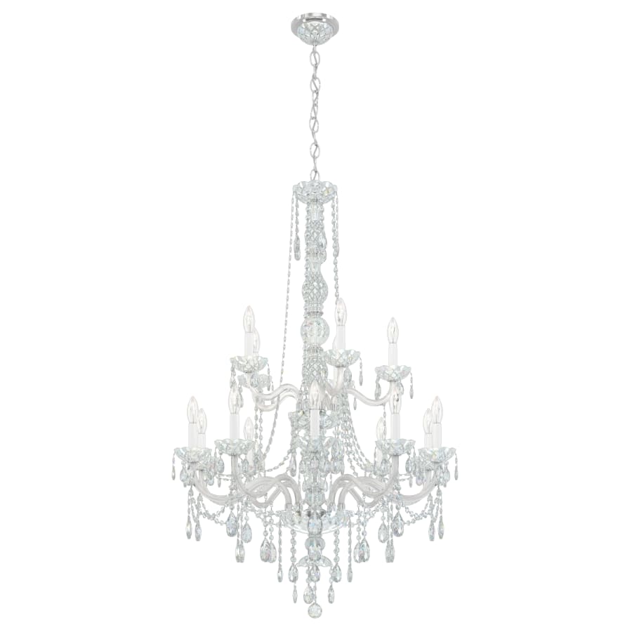 Arlington 15 Light 32" Wide Crystal Chandelier with Heritage Crystals
