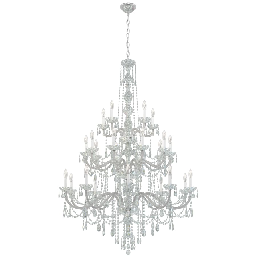 Arlington 25 Light 44-1/2" Wide Crystal Chandelier with Heritage Crystals