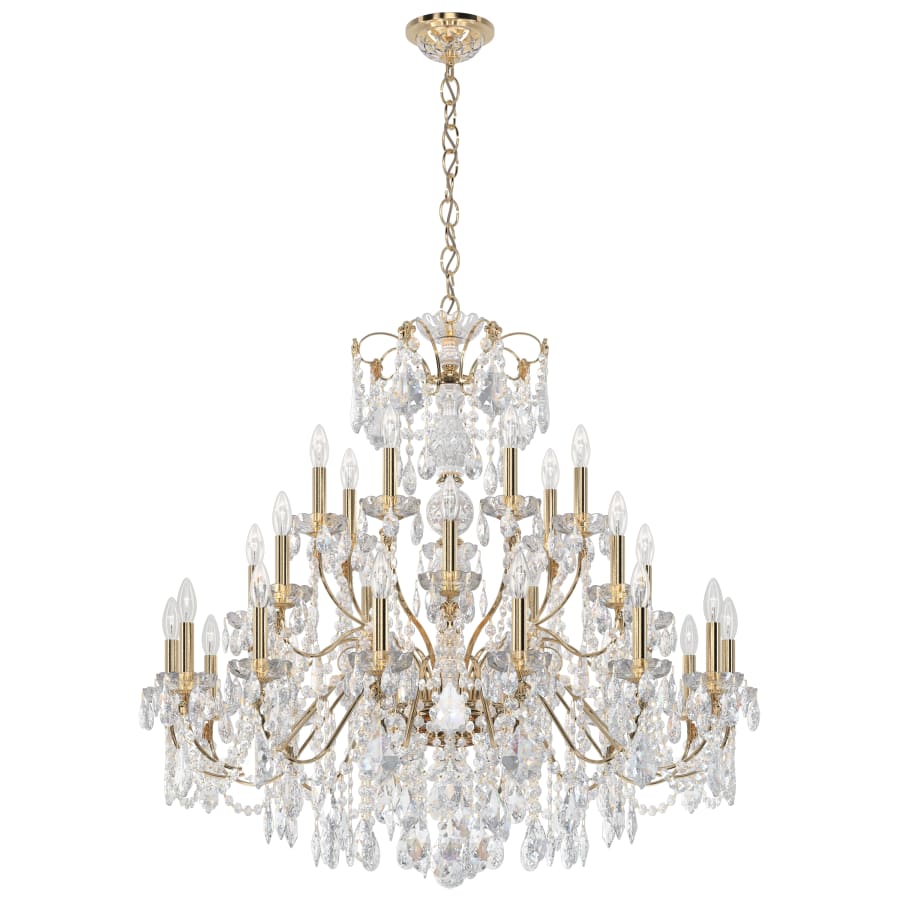 Century 28 Light 43" Wide Crystal Chandelier