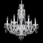 Sterling 7 Light 25" Wide Crystal Chandelier with Clear Swarovski Crystals