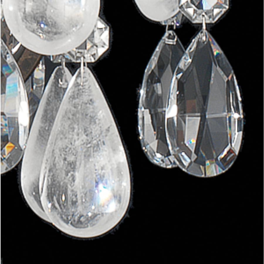 Renaissance Rock Crystal 8 Light 27" Wide Crystal Empire Chandelier