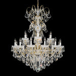 New Orleans 18 Light 36" Wide Crystal Chandelier with Heritage Crystals