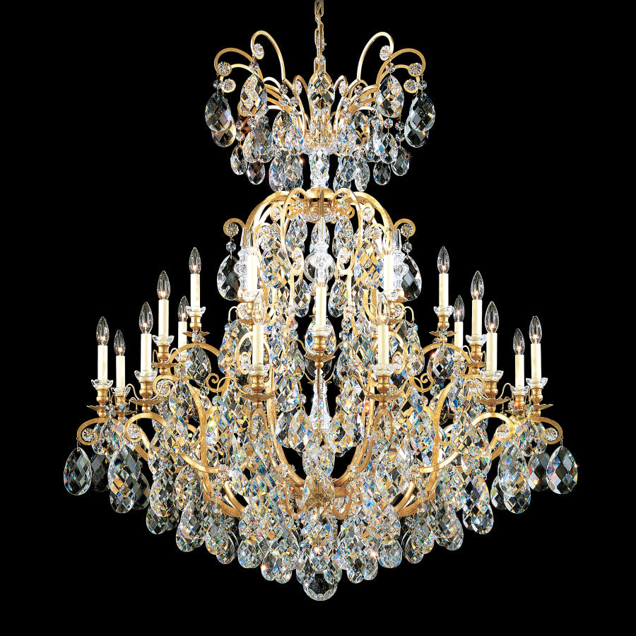 Renaissance 24 Light 45" Wide Crystal Chandelier