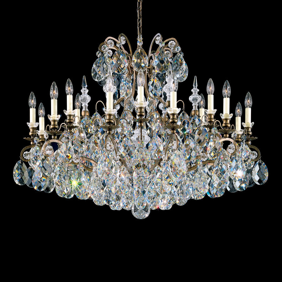 Renaissance 18 Light 40" Wide Crystal Chandelier
