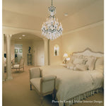 La Scala 8 Light 25" Wide Crystal Chandelier