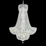 Petit 23 Light 24" Wide Crystal Empire Chandelier with Clear Swarovski Crystals