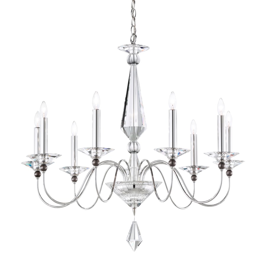 Jasmine 9 Light 33" Wide Crystal Chandelier with Clear Swarovski Optic Crystals