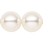 Priscilla 5 Light 18" Wide Crystal Chandelier with White Pearl Beads