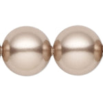 Priscilla 6 Light 24" Wide Crystal Chandelier with Bronze Pearl Beads