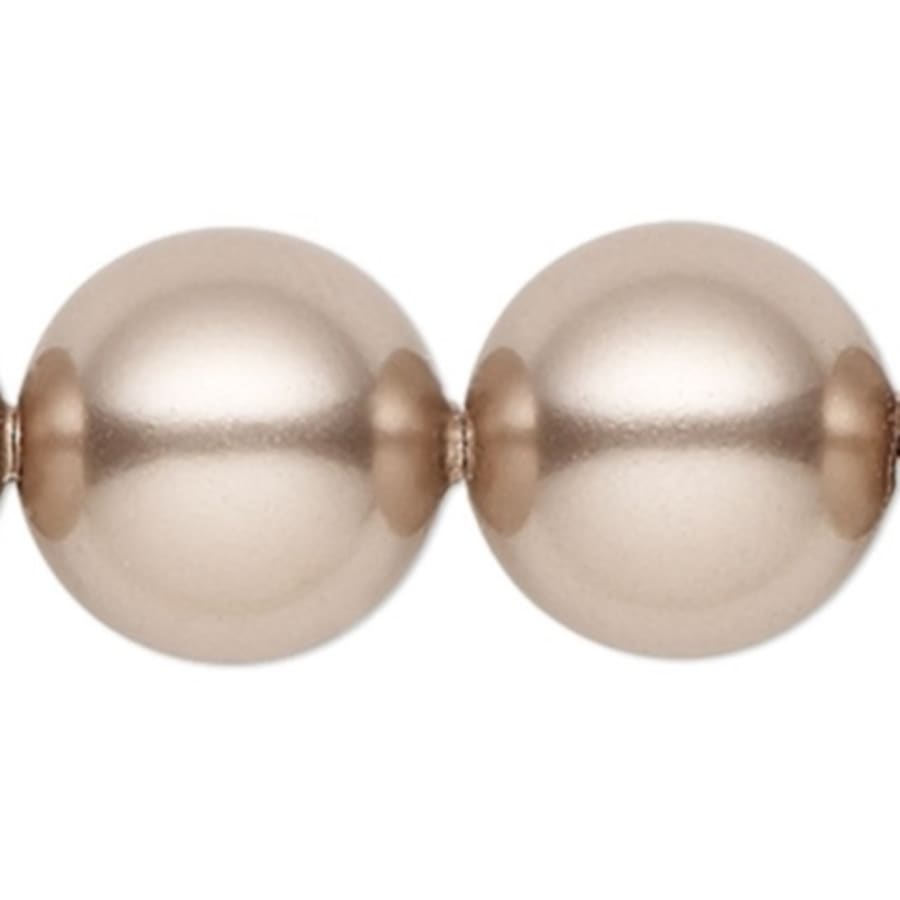 Priscilla 6 Light 24" Wide Crystal Chandelier with Bronze Pearl Beads