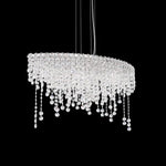 Chantant 33" Wide Chandelier with Optic Crystal Accents