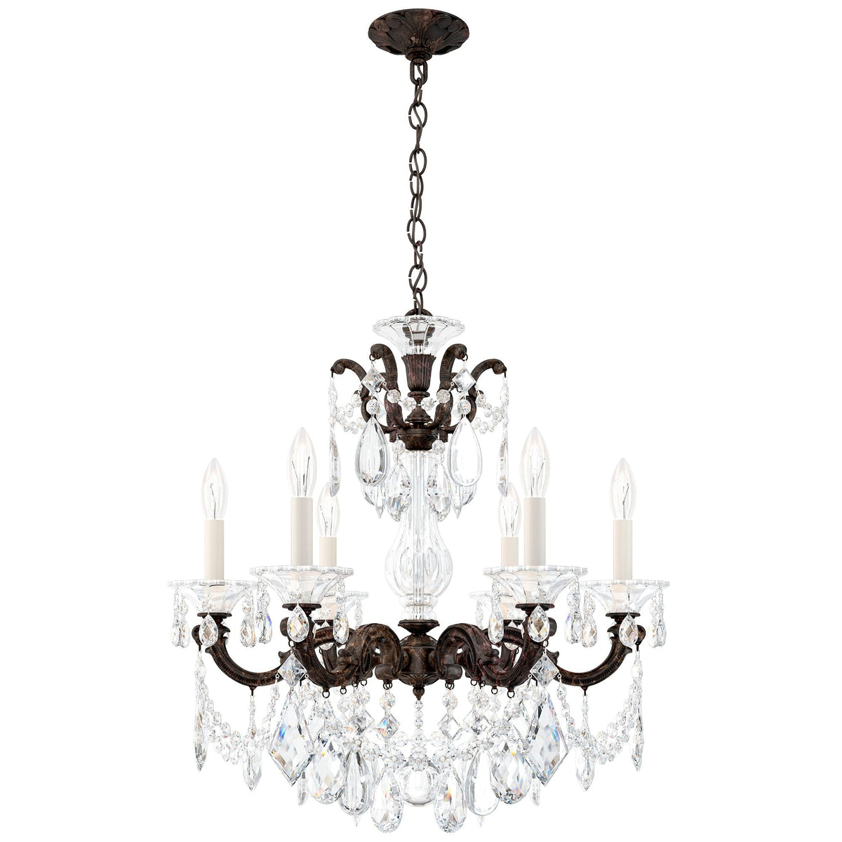 Schonbek La Scala Collection 23" Wide Crystal Chandelier