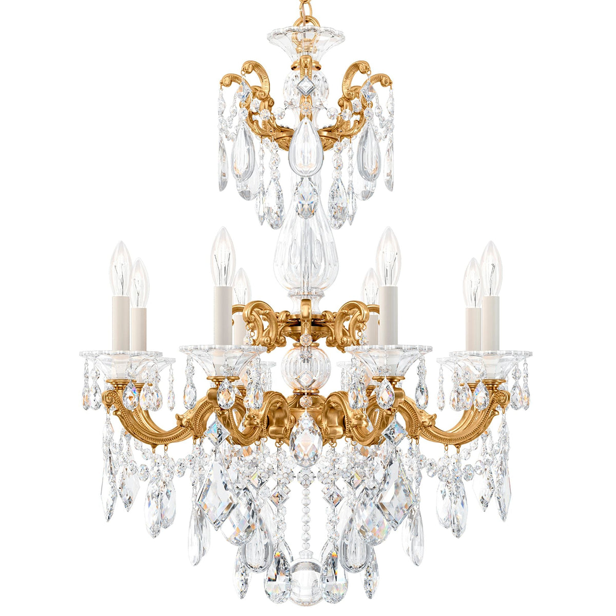 Schonbek La Scala Collection 25" Wide Crystal Chandelier