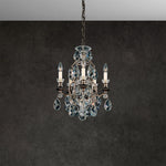 Schonbek Renaissance 14 1/2" Wide Bronze Crystal Chandelier