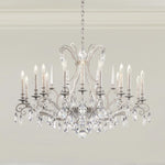 Renaissance Nouveau 18 Light 40" Wide Crystal Chandelier with Clear Heritage Crystal Accents