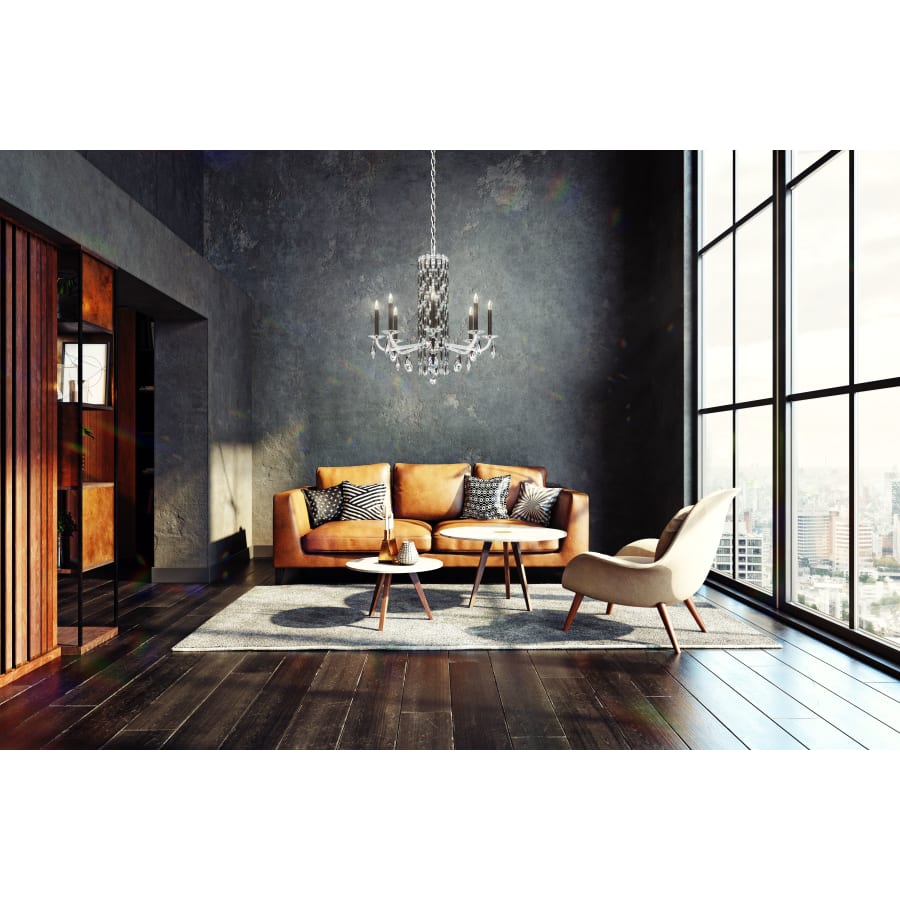 Sarella 8 Light 30" Wide Crystal Chandelier with Heritage Crystals