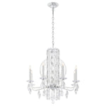 Sarella 8 Light 30" Wide Crystal Chandelier with Heritage Crystals
