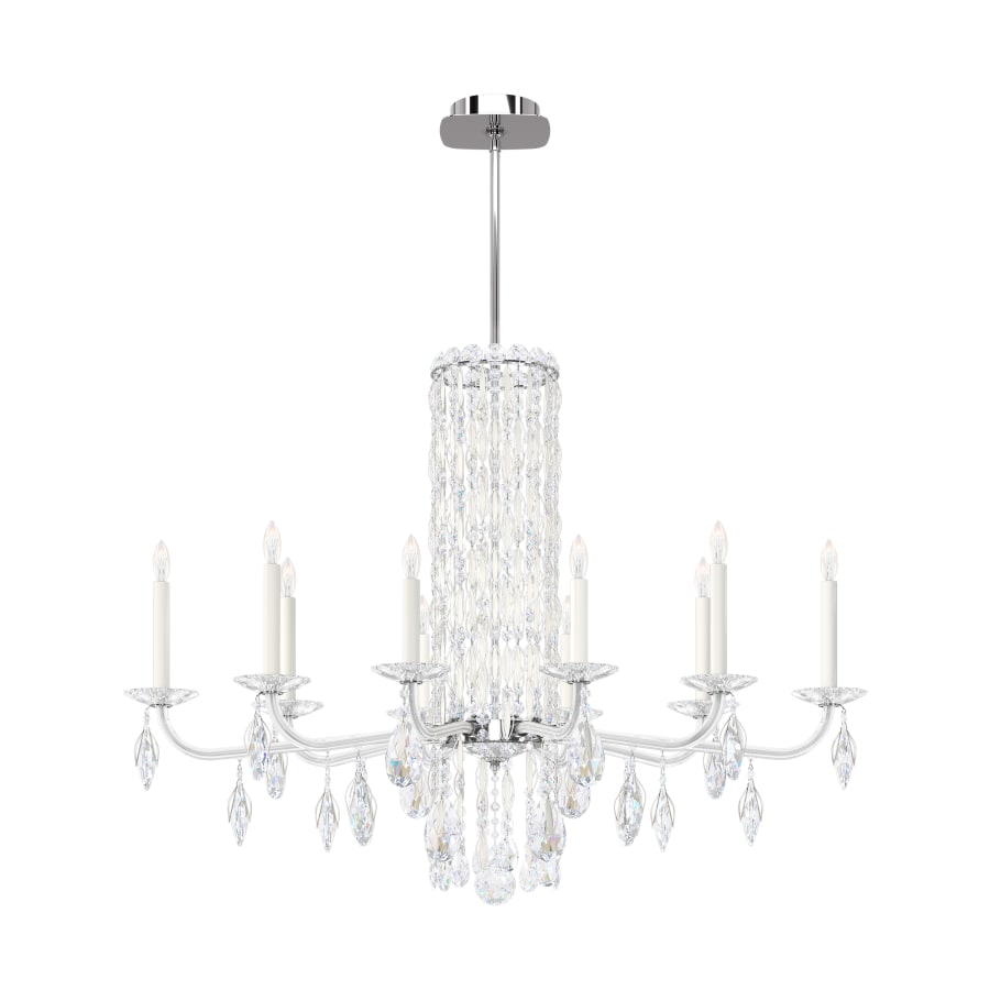 Sarella 10 Light 41" Wide Crystal Chandelier with Heritage Crystals