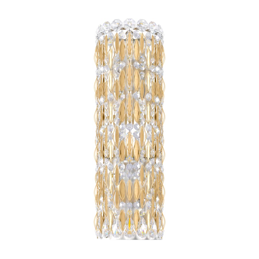 Sarella 4 Light 22" Tall Wall Sconce with Heritage Crystals