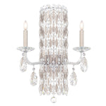 Sarella 2 Light 23" Tall Wall Sconce with Heritage Crystals