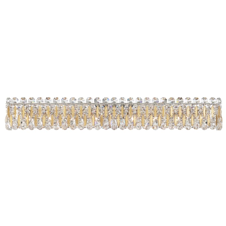 Sarella 8 Light 6" Tall Wall Sconce with Heritage Crystals