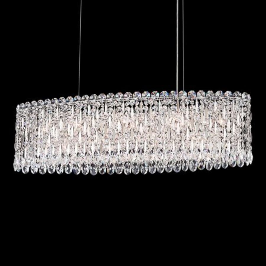 Sarella 12 Light 36" Wide Crystal Linear Pendant with Swarovski Crystals