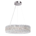 Sarella 12 Light 24" Wide Crystal Pendant with Heritage Crystals