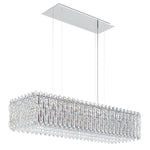 Sarella 13 Light 37" Wide Crystal Linear Pendant with Heritage Crystals