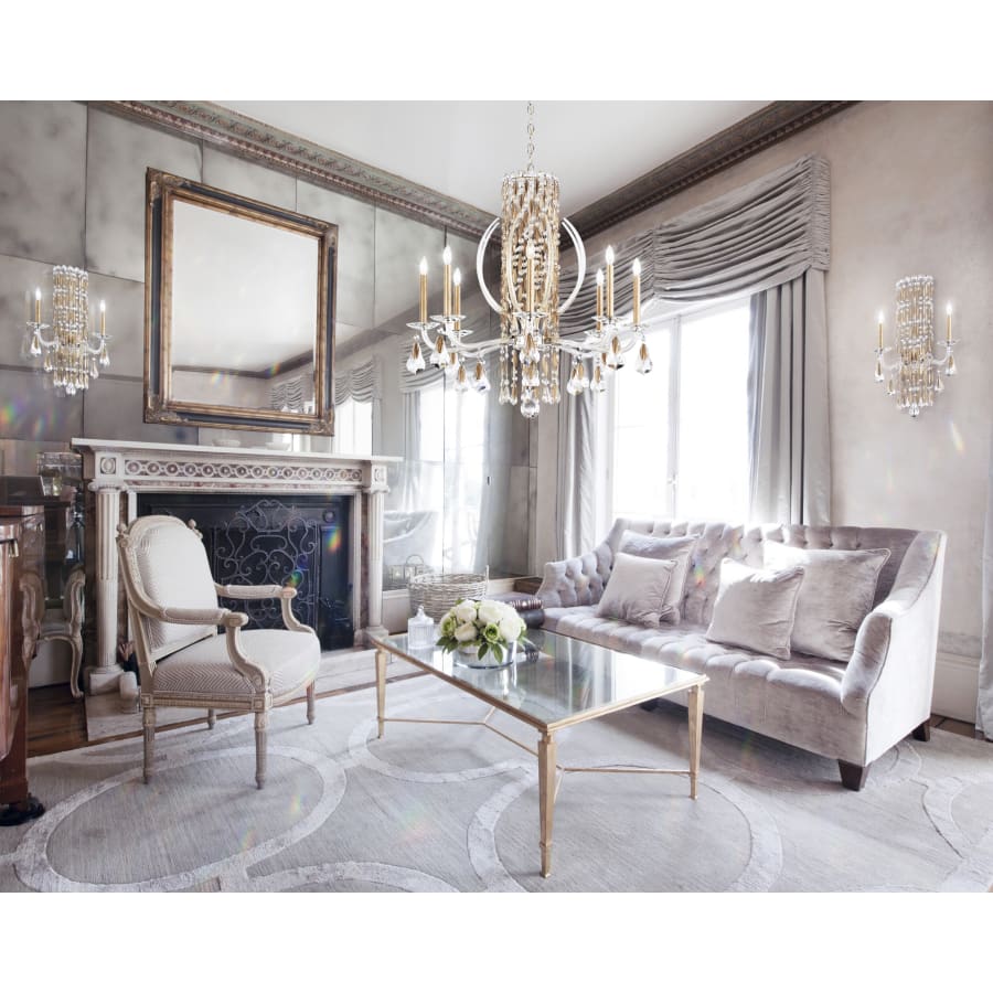 Sarella 13 Light 37" Wide Crystal Linear Pendant with Heritage Crystals