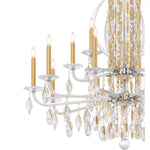 Sarella 17 Light 41" Wide Crystal Chandelier with Heritage Crystals