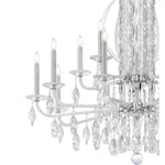 Sarella 17 Light 41" Wide Crystal Chandelier with Heritage Crystals