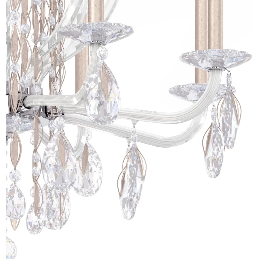 Sarella 17 Light 41" Wide Crystal Chandelier with Heritage Crystals