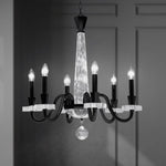 Amadeus 6 Light 27" Wide Crystal Candle Style Chandelier