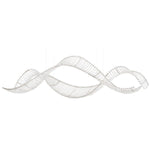 Alon 60" Wide LED Crystal Chandelier - with Swarovski Crystal