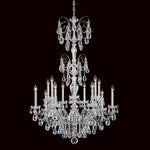 Sonatina 14 Light 35" Wide Crystal Chandelier with Clear Swarovski Heritage Crystals