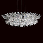 Trilliane Strands 8 Light 45" Wide Crystal Chandelier with Clear Swarovski Heritage Crystals