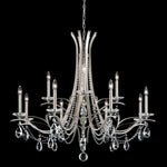 Vesca 12 Light 45" Wide Crystal Pendant with Heritage Crystals