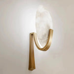 Natural Marble & Copper Sconce Light