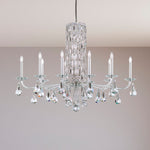 Siena 30"H x 40.5"W 10-Light Crystal Chandelier in Heirloom Gold