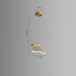 Uneven Copper Acrylic Pendant Lights for Kitchen Island Unique Pendant Light