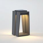 Square Stool LED Waterproof Minimalist Solar Lights Outdoor Lanterns