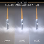 Solitude 22"H x 40"W 14-Light Crystal Multi-Light Pendant in Aged