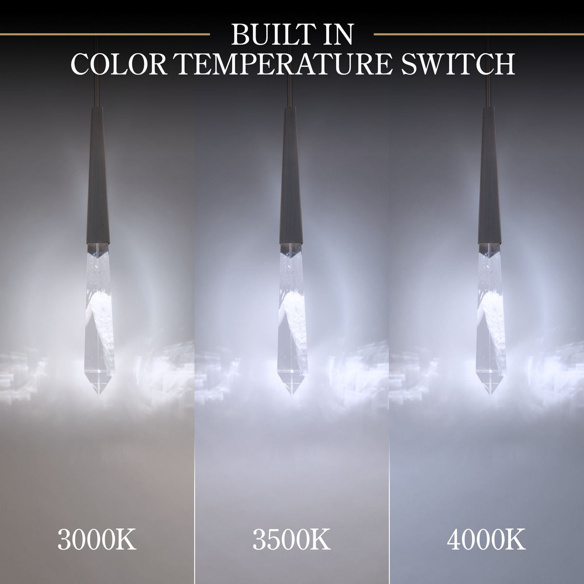 Solitude 22"H x 40"W 14-Light Crystal Multi-Light Pendant in Anti