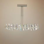 Solitude 51.9" Wide Large Soft Gold LED Pendant