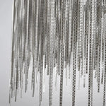 Cadena Steel Tassel Modern Chandelier